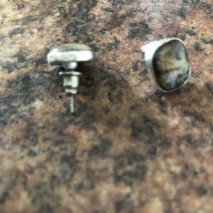 Genuine native made abalone shell earrings